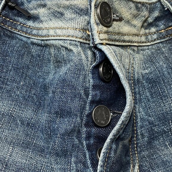 G-Star Raw Women’s Baggy Selvedge Denim Jeans – Blue/High Visual Corrosion - Picture 8 of 10